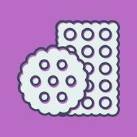 Biscuit Vector Icon