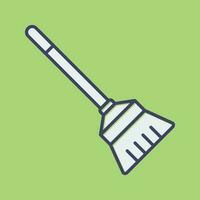 Broom Vector Icon