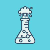 Lab Explosion Vector Icon