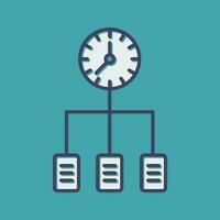 Timeline Vector Icon
