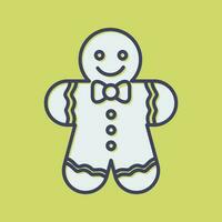 Gingerbread Vector Icon