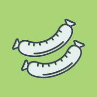 Sausage Vector Icon