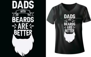 FATHER'S DAY T-SHIRT DESIGN vector