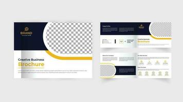 Business Landscape Brochure Template Design vector