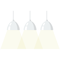 White pendant lamps png