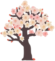 Blume Aufkleber transparent Illustration. png