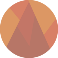 round highlight button icon png