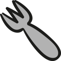 tenedor icono soltero png