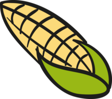maíz icono soltero png