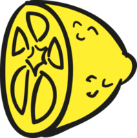 citron- halv ikon png