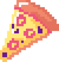 icono de píxel de pizza png