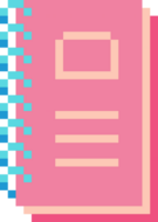 notebook pixel icon png