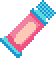 pigmento tubo pixel ícone png