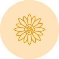 Sunflower Vector Icon