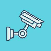 icono de vector de cctv