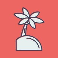 Palm Tree Vector Icon