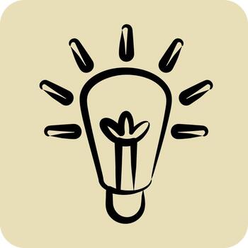 icono resolviendo relacionado a máquina aprendizaje símbolo. mano dibujado estilo. sencillo diseño editable vector