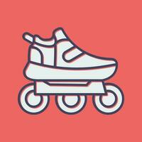 Roller Skates Vector Icon