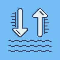 High Tide Vector Icon