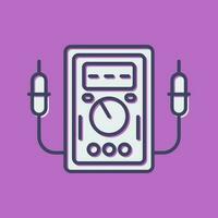 Voltmeter Vector Icon