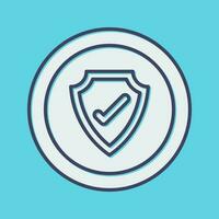 Security Token Vector Icon