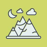 Mountain Vector Icon