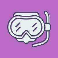 Diving Mask Vector Icon