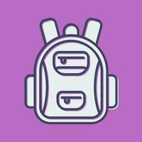 School Bag Vector Icon