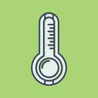 Thermometer Vector Icon