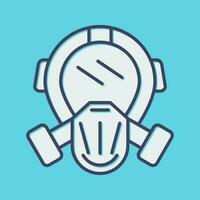 Gas Mask Vector Icon