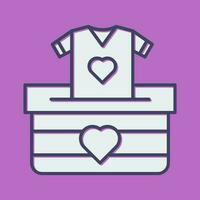 Cloth Donate Vector Icon