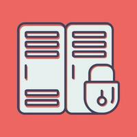 Locker Vector Icon