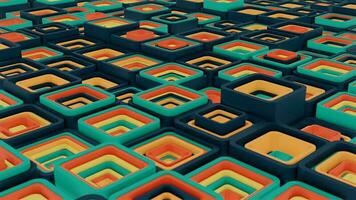 3d background abstract.  Geometric cubes. 8k image Art Work Seamless photo