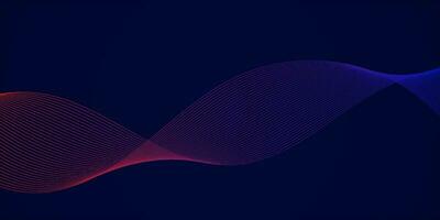 Modern Flow Colorful Wave Lines Digital Equalizer Background Design vector