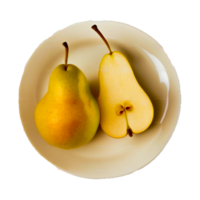 ai génératif poire fruit illustration png