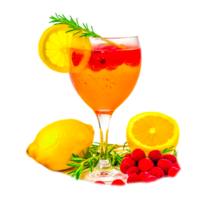 ai generativ orange juice illustration png