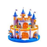 cartoon castle illustration png