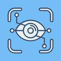 Eye Recognition Vector Icon
