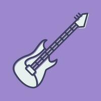 Electric Guitar Vector Icon