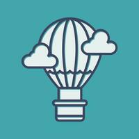 Hot Air Balloon Vector Icon