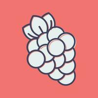 Grapes Vector Icon