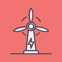 Wind Power Vector Icon