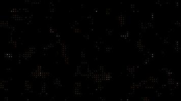 Red bright particles background video