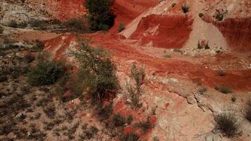 vôo sobre uma meu dentro a deserto video