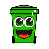 Smail Dustbin png clipart free