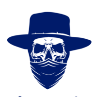 cow-boy crâne bandit chapeau icône png clipart gratuit