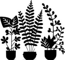 Plants - High Quality Vector Logo - Vector illustration ideal for T-shirt graphic