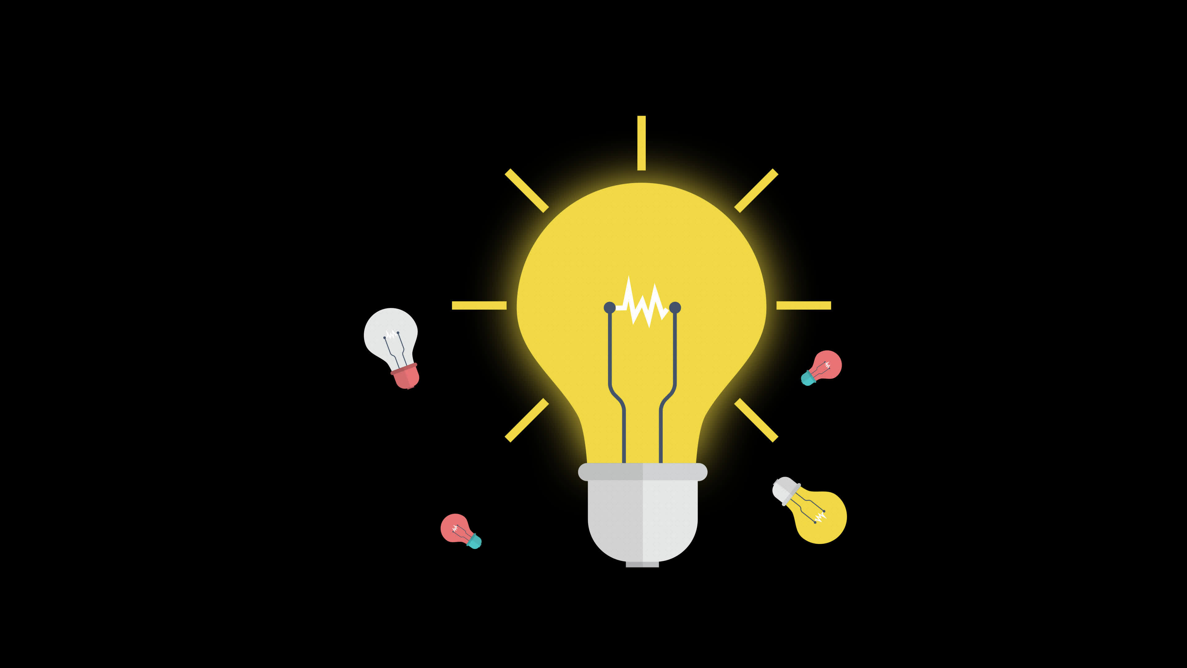 Bulb Animation Stock Video Footage for Free Download