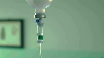 Saline tubes for treating patients video