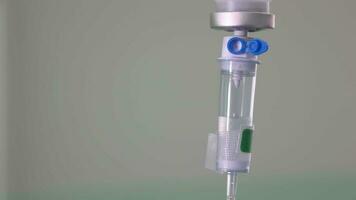 Saline tubes for treating patients video